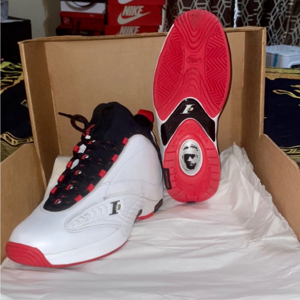 Allen Iverson #DMX “ face features on the bottom “👀🔥✔️🏀